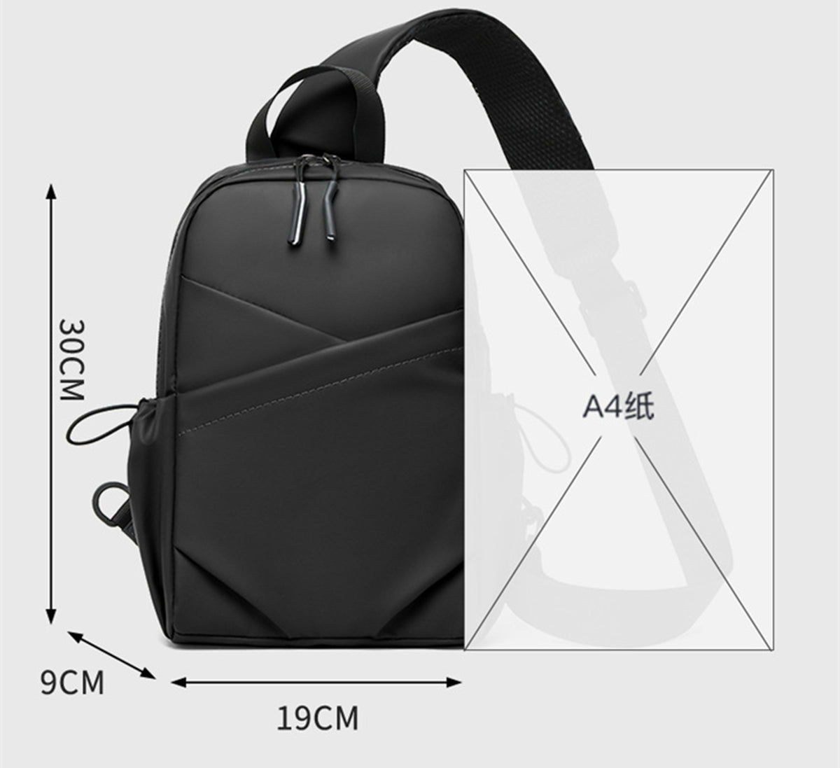 Crossbody Sling Backpack Sling Bag Travel Hiking Chest Bag