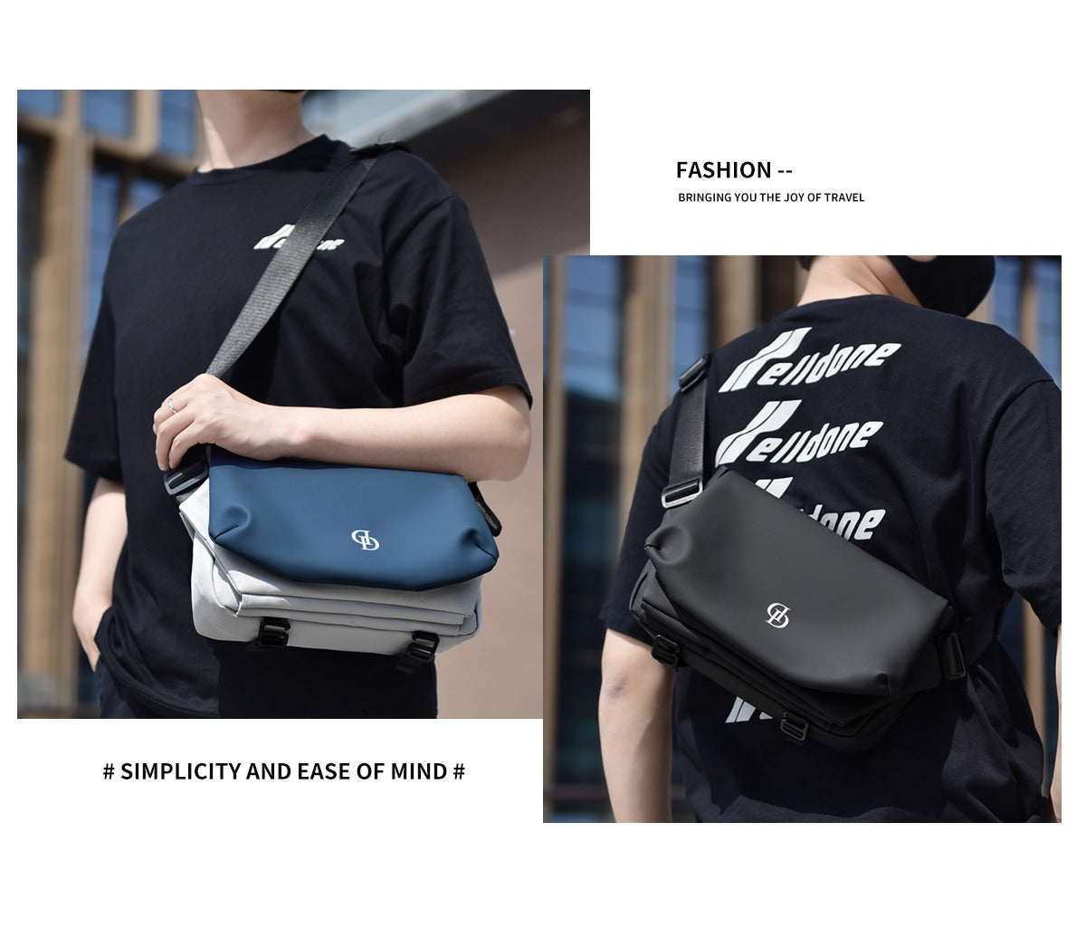 Messenger Crossbody Bag