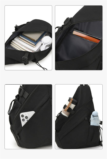 Crossbody Sling Backpack Sling Bag Travel Hiking Chest Bag Daypack