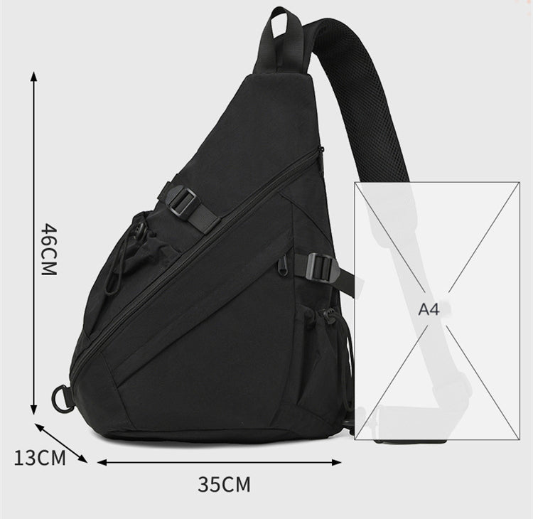 Crossbody Sling Backpack Sling Bag Travel Hiking Chest Bag Daypack