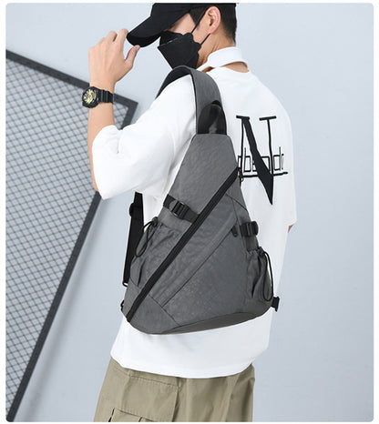 Crossbody Sling Backpack Sling Bag Travel Hiking Chest Bag Daypack