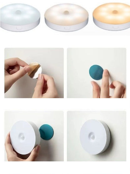 Magnetic Human Body Sensing Energy Saving Night Light