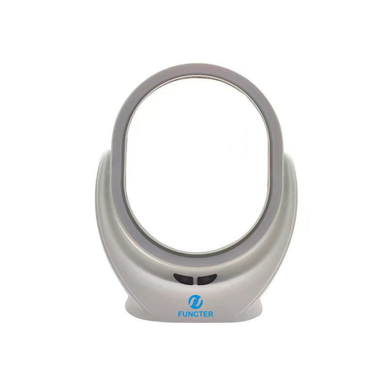Multi-Functional Mini Fan With Light Makeup Mirror