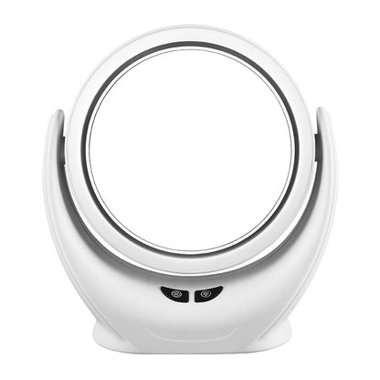 Multi-Functional Mini Fan With Light Makeup Mirror