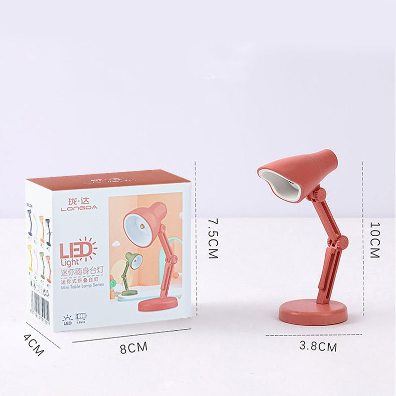 LED Mini Portable Table Lamp w/Clamp