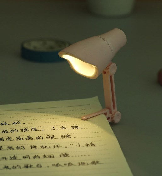 LED Mini Portable Table Lamp w/Clamp