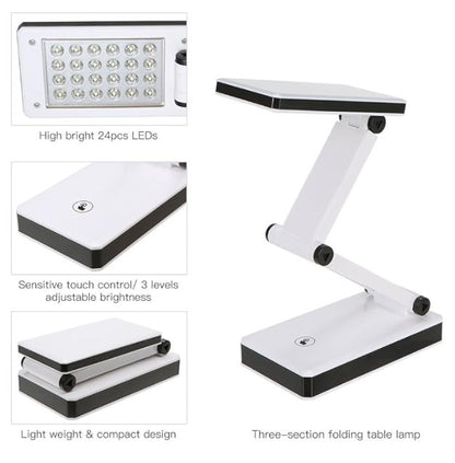 3 Level Brightness USB LED Folding Desk Lamp