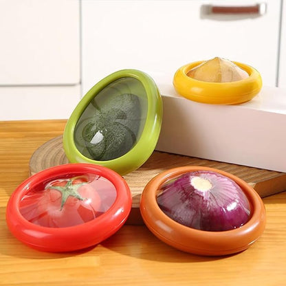Refrigerator Silicone Fruit and Vegetable Storage Container Set (2 pieces)