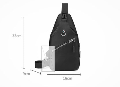 Travel Sling Bag Compact Crossbody Backpack