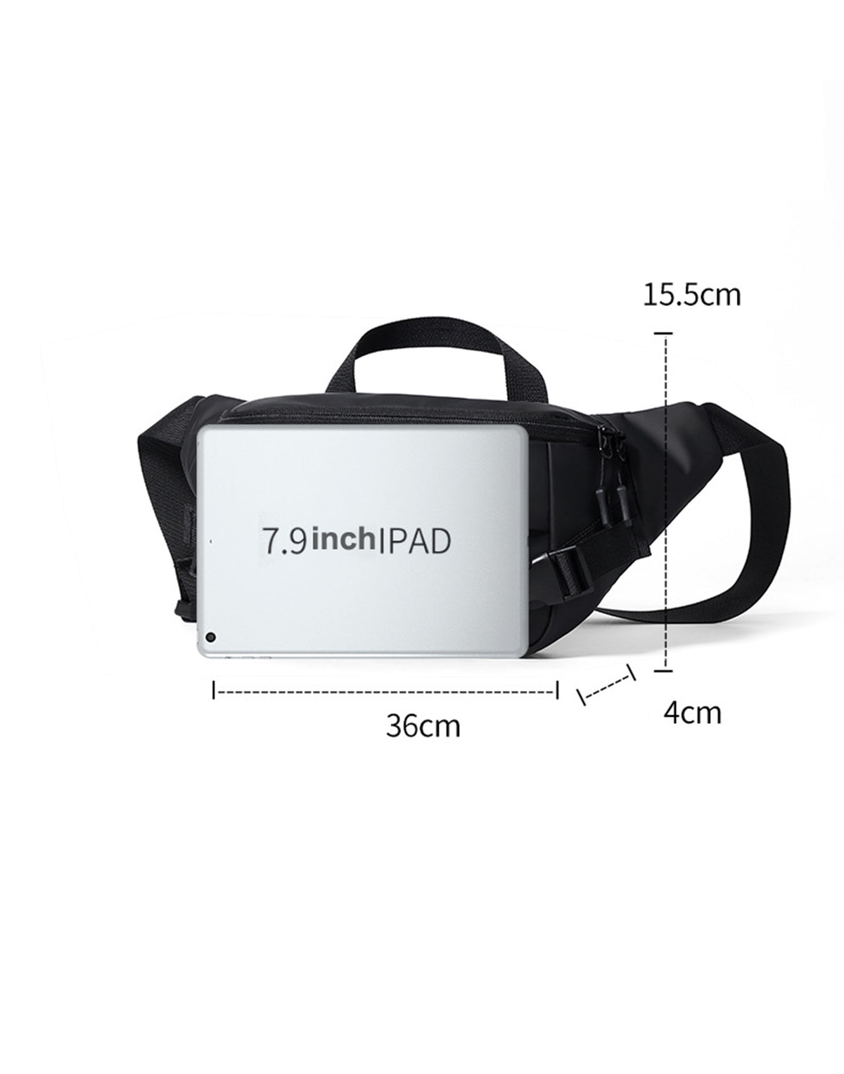 Crossbody Fanny Pack Running Waist Bag Casual Hands-Free Wallets Check Bags