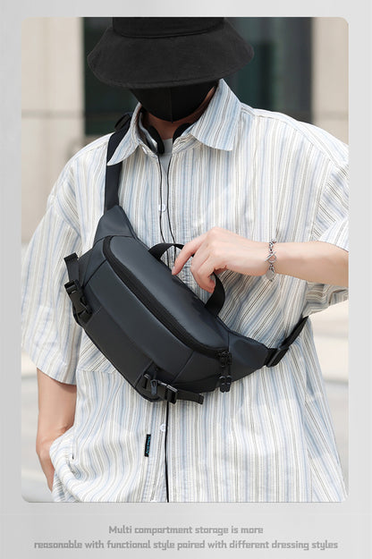Crossbody Fanny Pack Running Waist Bag Casual Hands-Free Wallets Check Bags