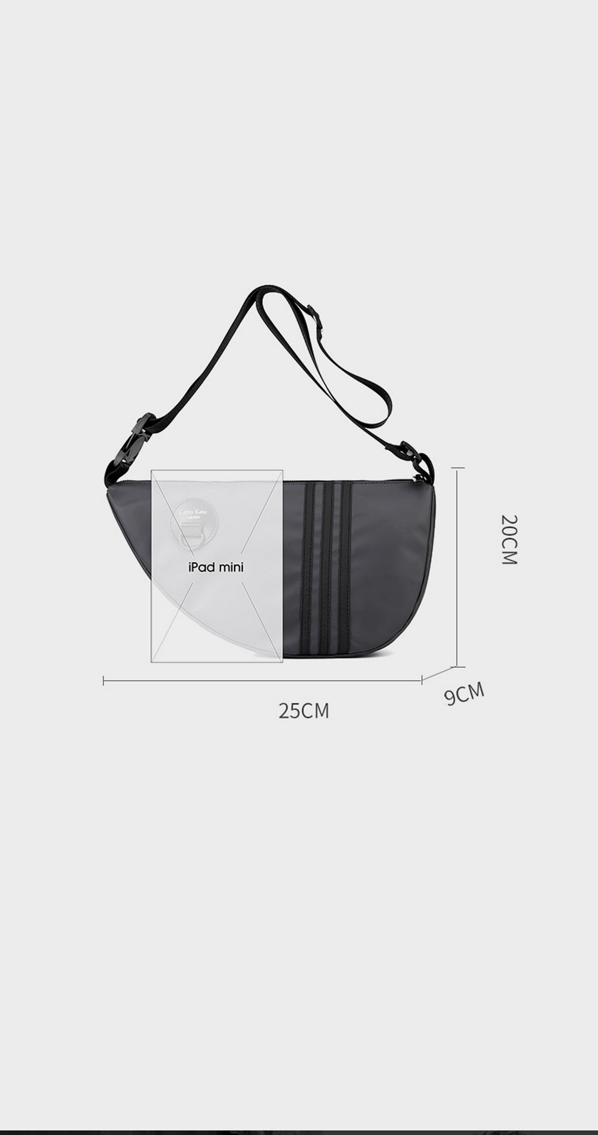 Nylon TriangularCrossbody Bags