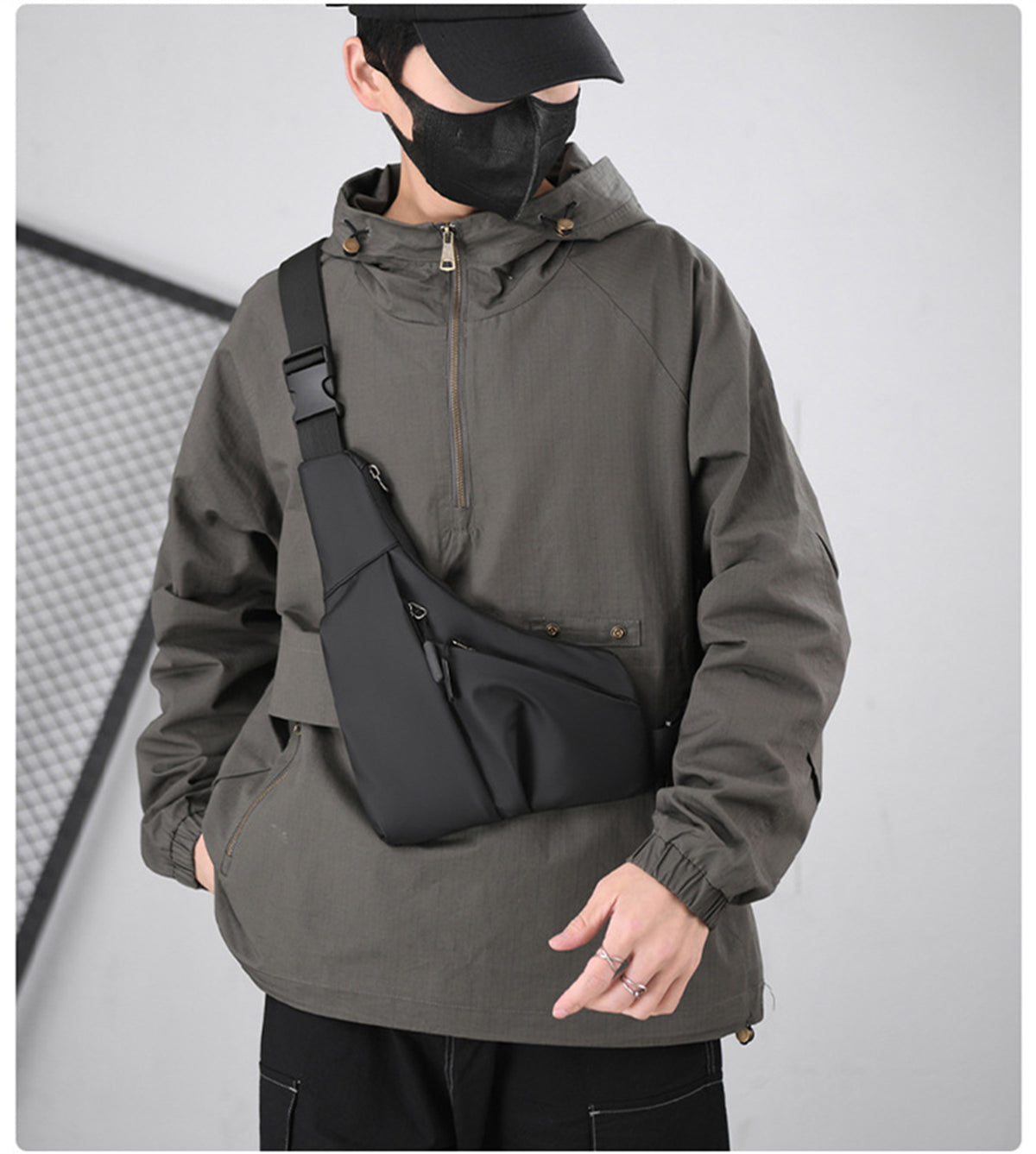 Sling Bag Chest Shoulder Backpack Crossbody Bags