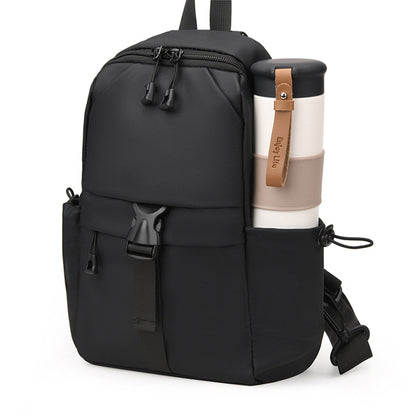Nylon Sling Backpack Water Resistant Shoulder Chest Crossbody With Both Sides Pocket
