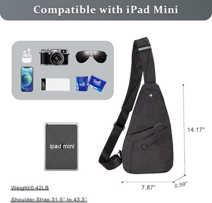 Sling Bags Water Resistant Chest Bag Crossbody Bag Shoulder Bag