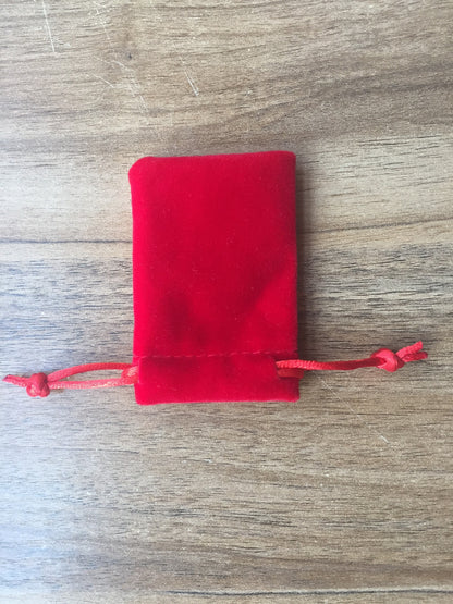 Diamond Bag w/Satin String