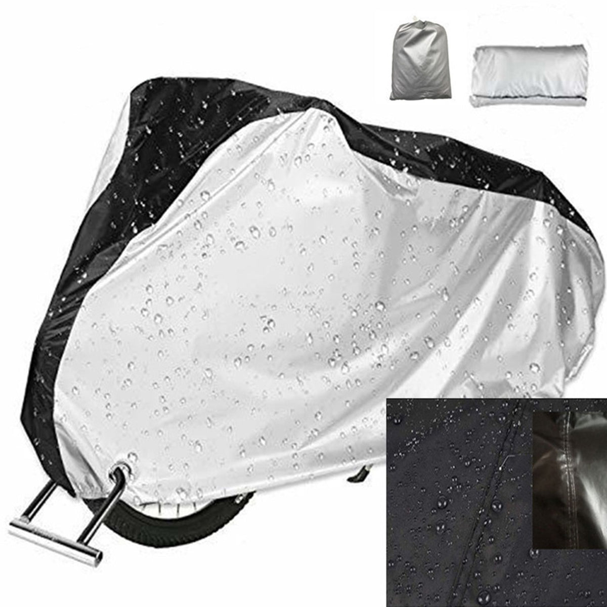 #M Outdoor Waterproof Bicycle Cover (210D)