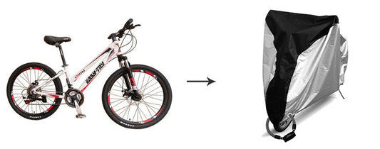 #L Outdoor Waterproof Bicycle Cover (210D)