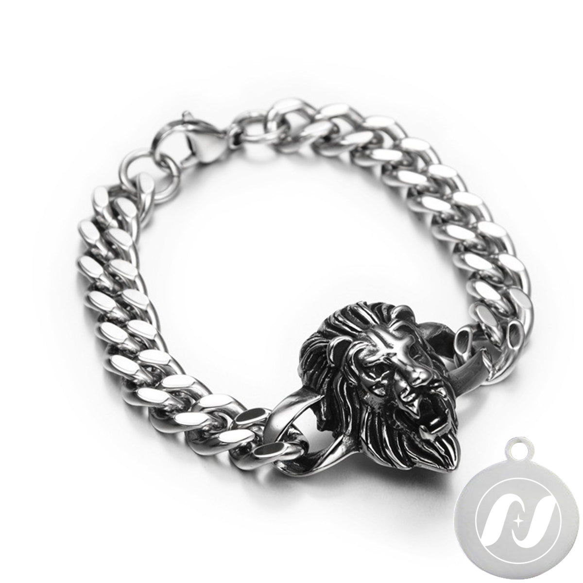 Skull Punk Tank Bracelet Skull Charm #21