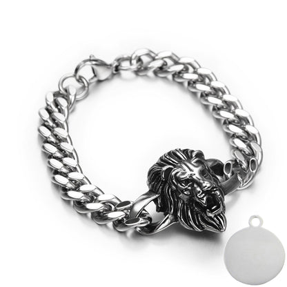 Skull Punk Tank Bracelet Skull Charm #21
