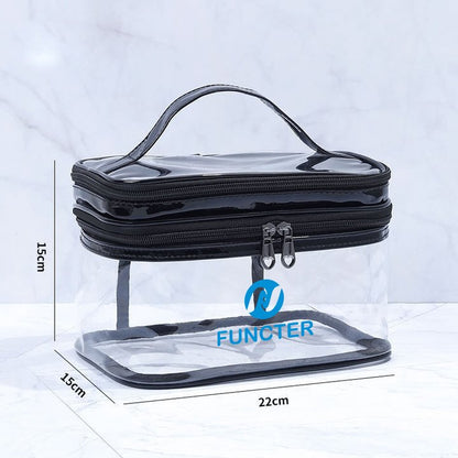 Clear Makeup Zipper Bag