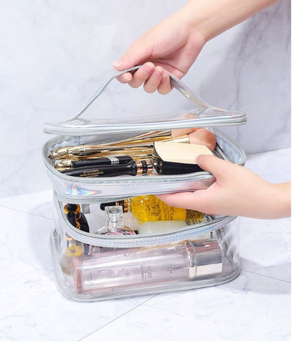 Clear Makeup Zipper Bag