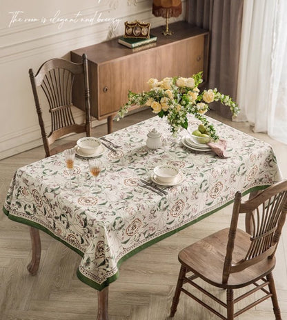 55" X 55" Rectangular Waterproof Tablecloth