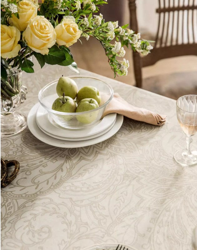 55" X 55" Rectangular Waterproof Tablecloth