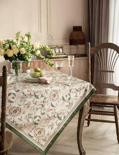 55" X 55" Rectangular Waterproof Tablecloth