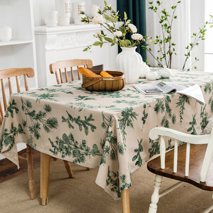 51" X 70.8" Rectangular Waterproof Tablecloth