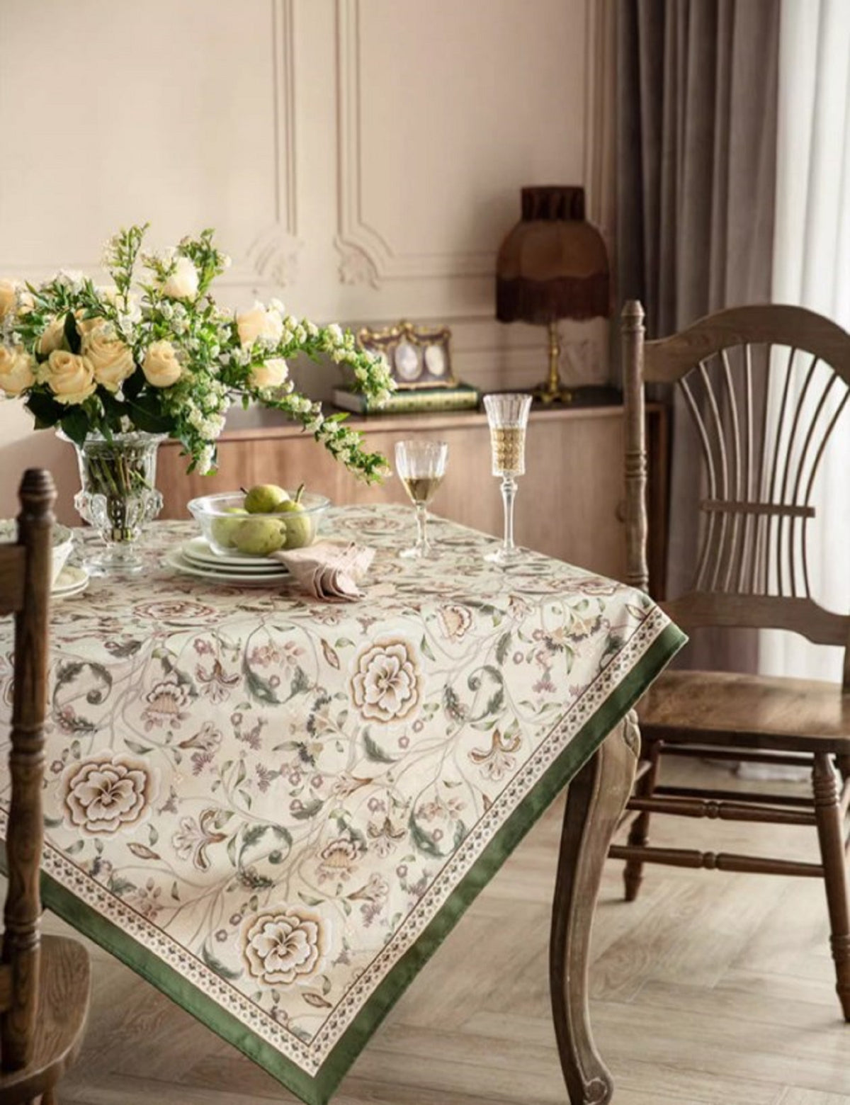 51" X 70.8" Rectangular Waterproof Tablecloth