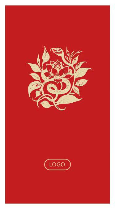 Snake Year Lunar New Year Red Envelope New Year Envelope #151