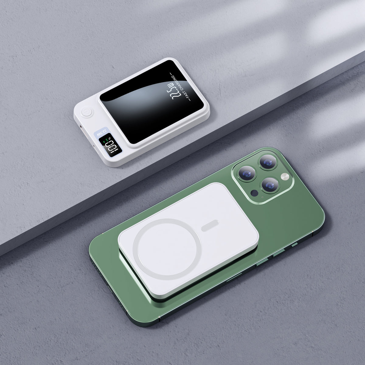 10000mAh Ultra Thin Magnetic Wireless Power Bank