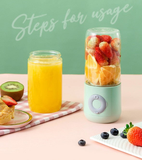 Portable Blender Cup Electric USB Juicer Blender For Shakes Smoothies And Juice
