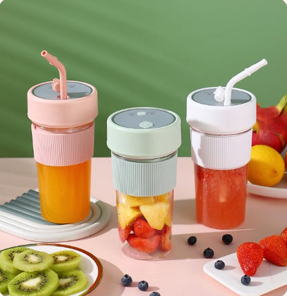 Portable Blender Cup Electric USB Juicer Blender For Shakes Smoothies And Juice