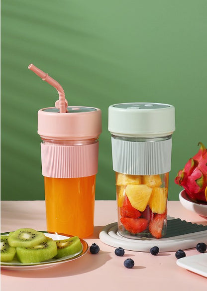 Portable Blender Cup Electric USB Juicer Blender For Shakes Smoothies And Juice