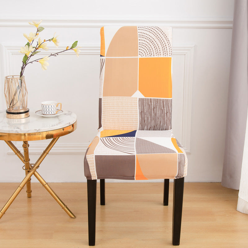 Milk Silk Spandex Chair Cover #5