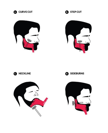 Men's Beard Shaping Tool
