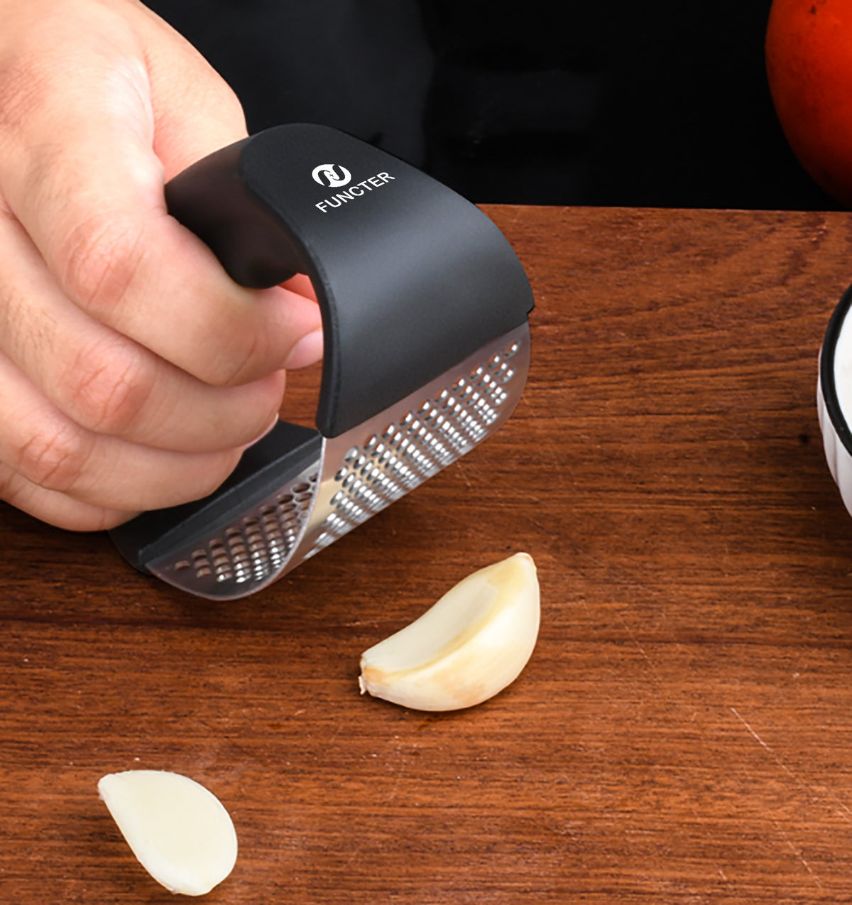 Garlic Press Stainless Steel Garlic Chopper