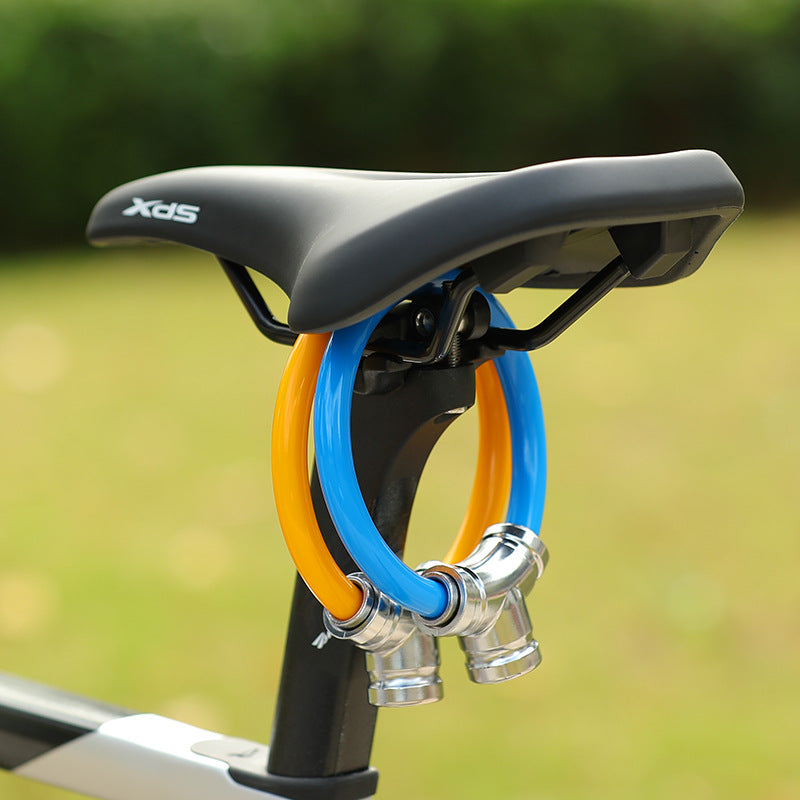 Portable Ring Safety Anti-Theft Bicycle Lock