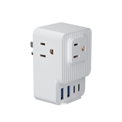 Small Outlet Extender 3 DC Ports 2 USB 2 PD Multiple Function Wall Charger Mold#PC-19