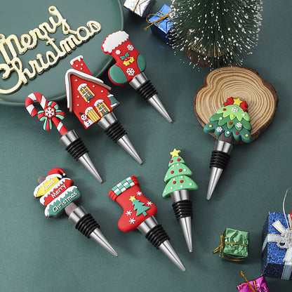 Christmas Decoration Wine Stopper