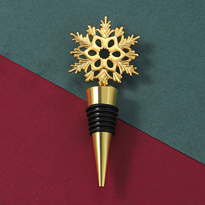 Christmas Snow Decoration Wine Stopper