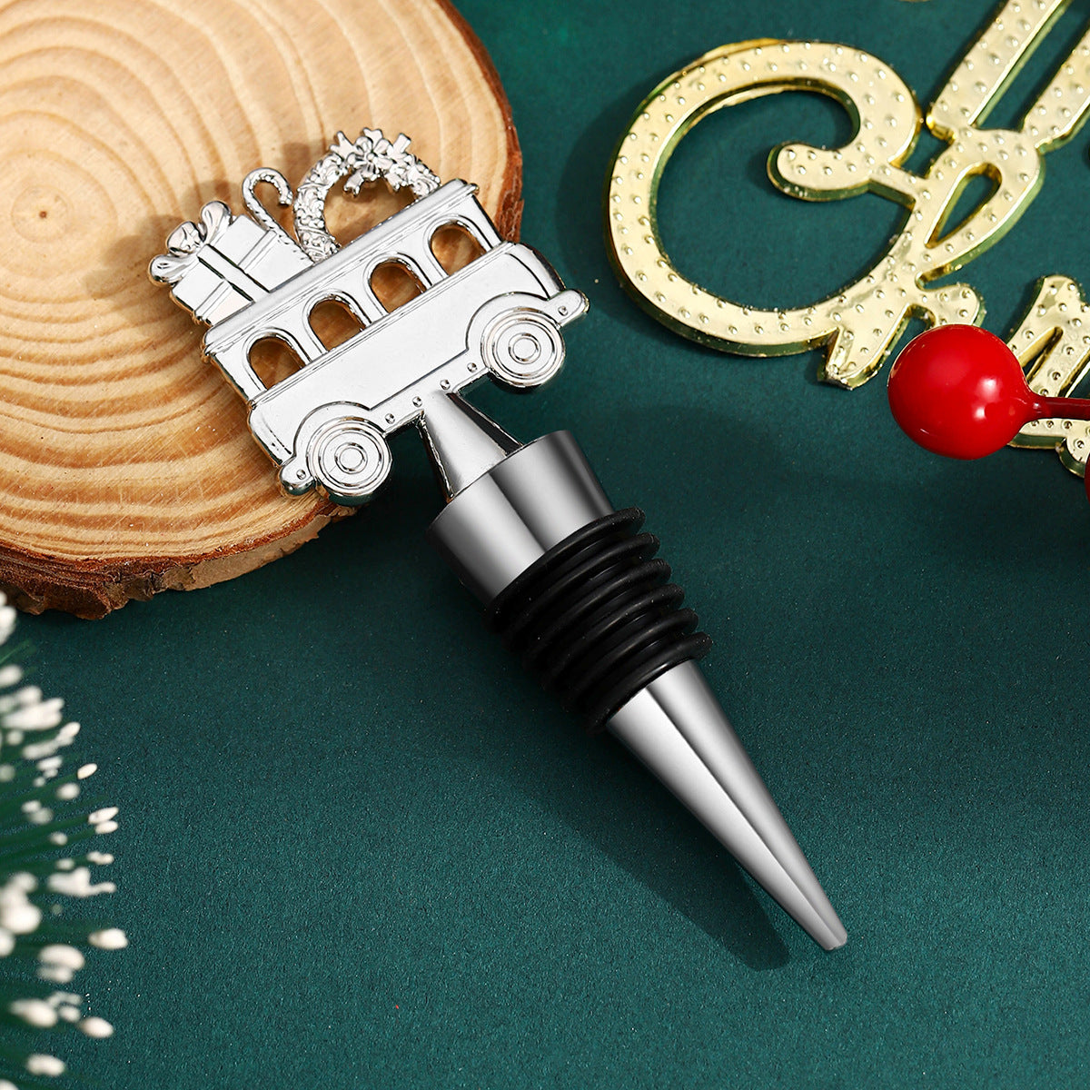 Christmas Decoration Wine Stopper