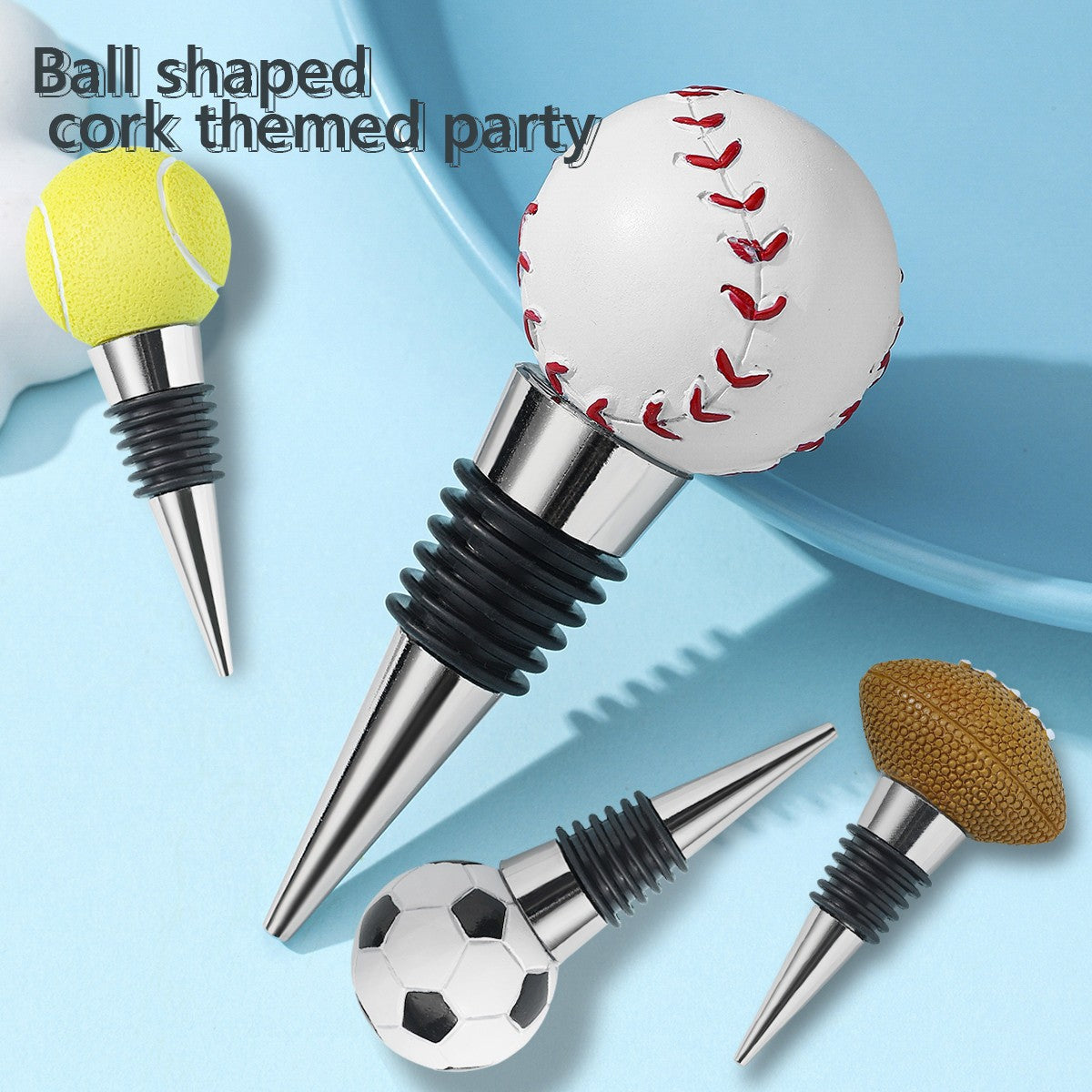 Ball Shaped Wine Stopper