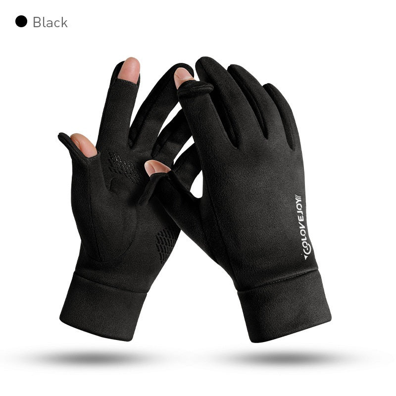 Winter Touchscreen Gloves for Men&Women Warm Running Gloves Windproof Water Resistant