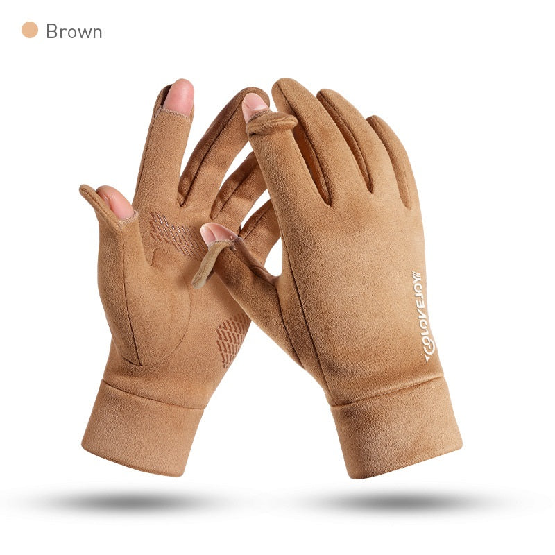 Winter Touchscreen Gloves for Men&Women Warm Running Gloves Windproof Water Resistant