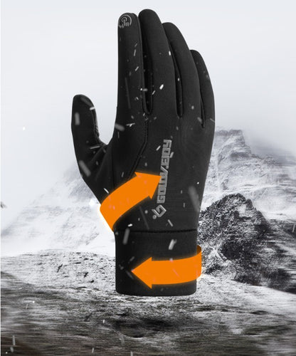 Winter Touchscreen Gloves for Men&Women Warm Running Gloves Windproof Water Resistant