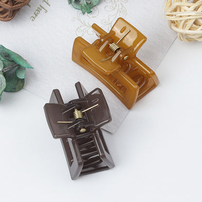 1.57" Glossy Hair Claw Clips