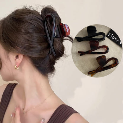 4.72" Matte & Glossy Non Slip Large Hair Claw Clips